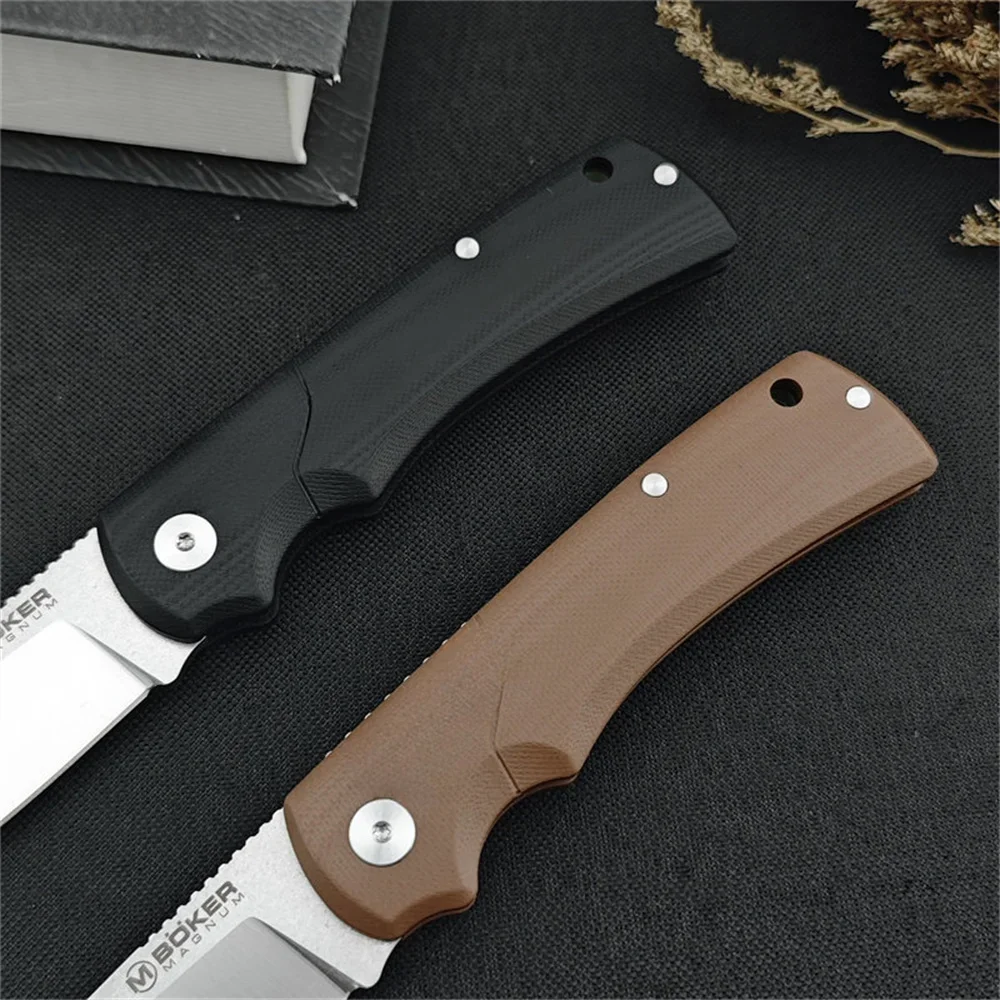 Hot Sale BK 440 Folding Knife 440A Blade G10 Handle Outdoors Survival Tools Hiking Fishing Pocket EDC Knives with Original Box