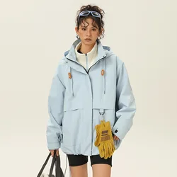 Jackets for women's autumn new three-in-one loose mountaineering uniforms, jackets and coats for women