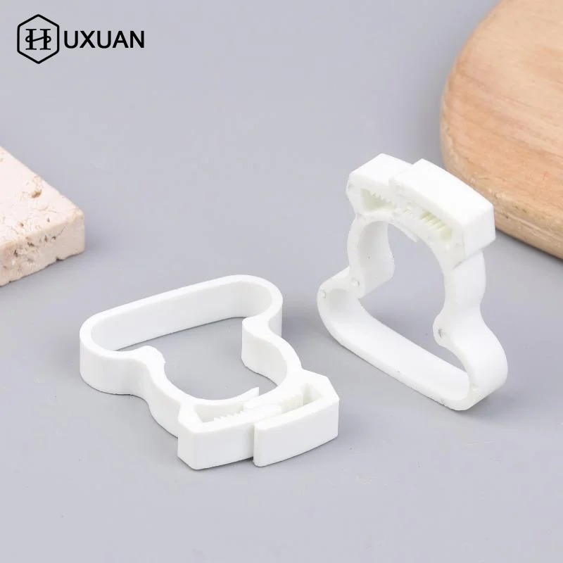 2Pcs Milking Machine Tube Triplet Air Hose Fix Clip Air Hose Plastic Clamps Pulsating Triple Tube Rubber Hose Organizing Clips