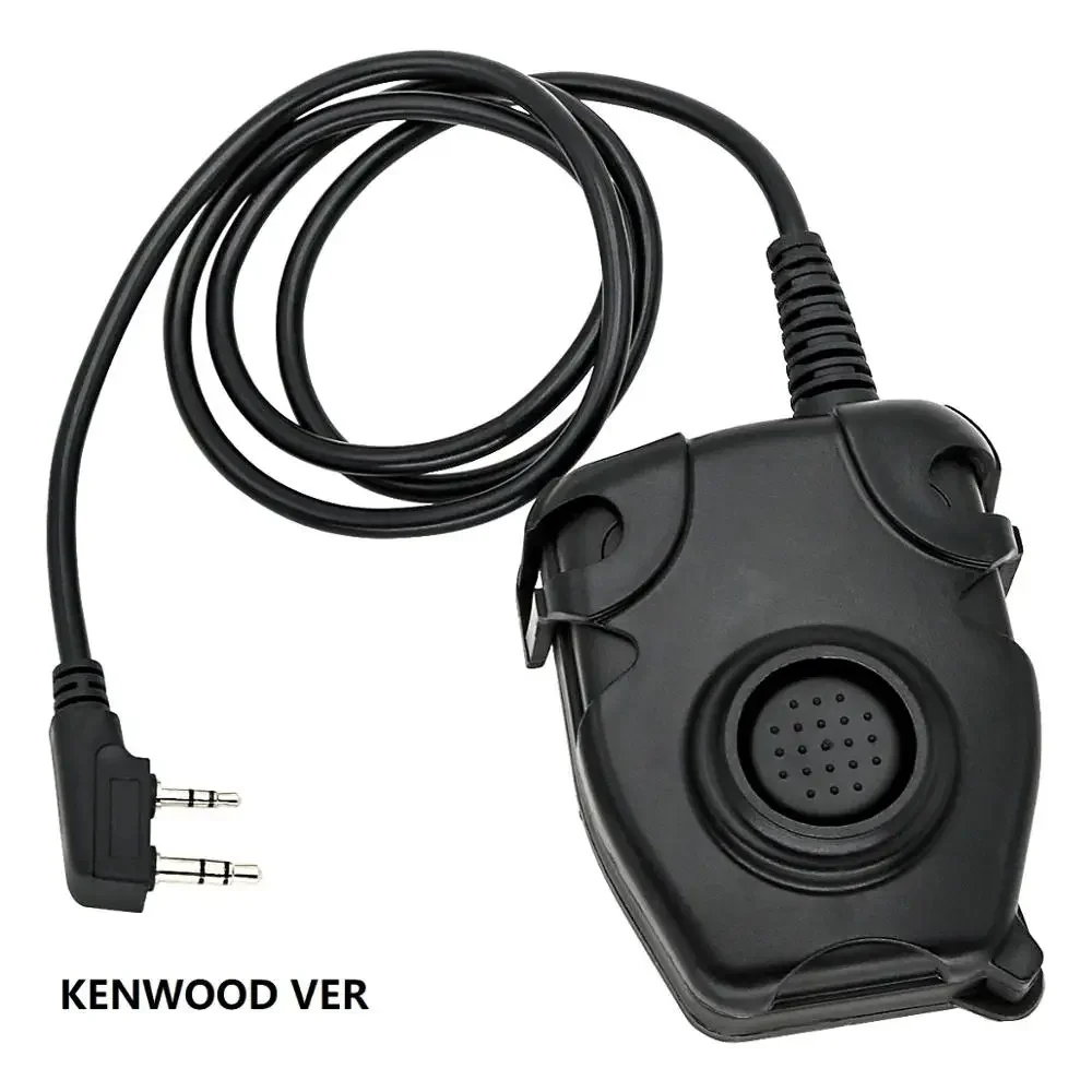 Tactical Walkie-talkie PTT U94 PTT Tactical Headset Adapter Is Suitable for Sordin, COMTA Noise Reduction Shooting Headset