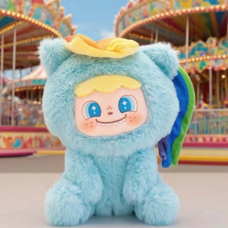 ใหม่ต้นฉบับ Xivo Trojan Party Series Plush Blind Box การ์ตูนตุ๊กตาน่ารักกระเป๋าเป้สะพายหลังตกแต่งเดสก์ท็อปเครื่องประดับลึกลับกล่องของขวัญ