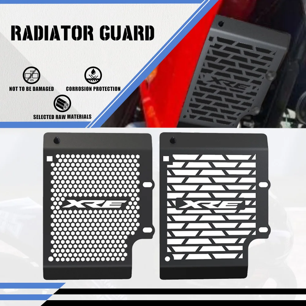 

Motorcycle Radiator Guard Grille Cover Protection Oil Cooler guard FOR Honda XRE300 XRE-300 2016-2023 2022 2021 2020 2019 2018