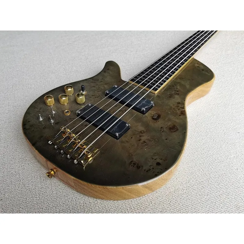Left Handed Bass Guitar 5 Strings Electric Bass Guitar view 3