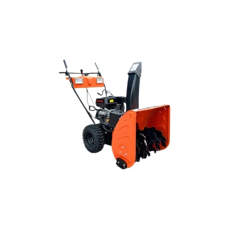

Hand push small snow removal machine property community snow throwing machine road shovel