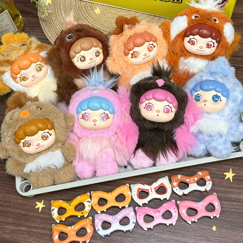 

Mochi Little Monster Series Blind Box Adorable Masked Mochi Mystery Box Surprise Bag Charm Pendant Kawaii Action Figure Gift Toy