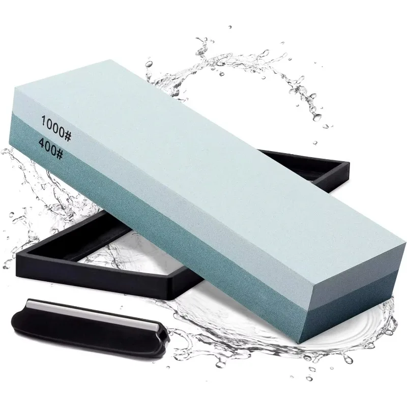 20sets-ctn Whetstone Knife     ener & Wet Stone     ening Stones 400/1000 Grits Angle Guided Holder Abrasive Tool      Knives