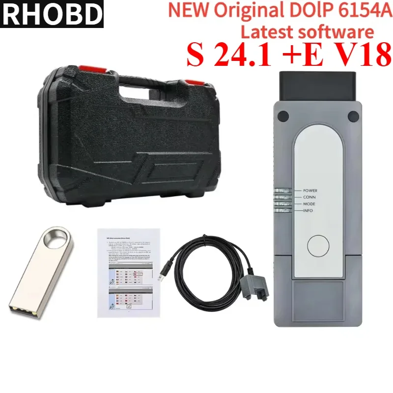 

2025 New 6154a DOIP Wifi As Original 1:1 OBD2 Scanner V23.01 Latest Full System Till 2023 Diagnostic Programming Tool 6154 DOIP