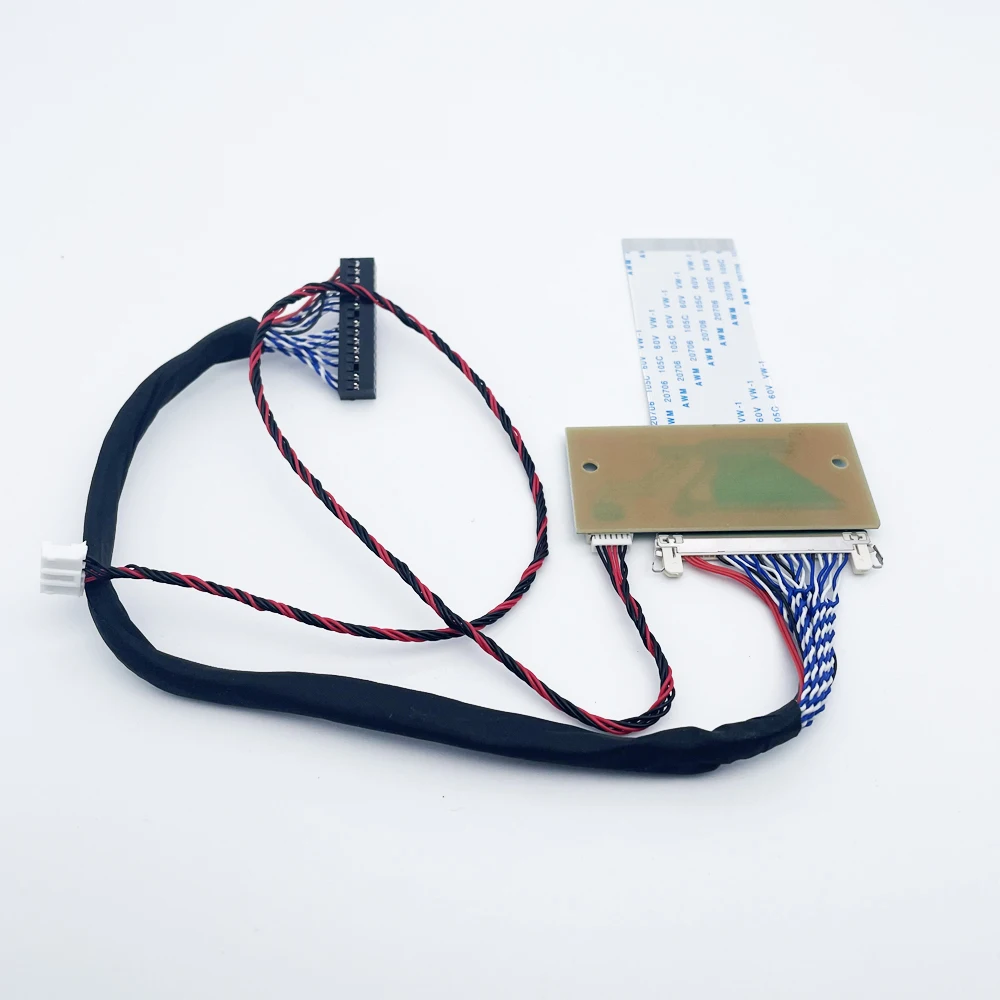 HSD128JUW1 FPC cable adapter LVDS turn board 30pin 2ch 8bit 50P FPC 6Pin backlight