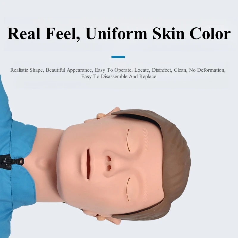 الكبار CPR العلوم الطبية أسعار الجملة الحياة حجم نصف الجسم CPR مجموعة التدريب تخصيص CPR للمعدات التعليمية القزم #5