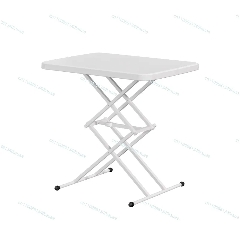 Folding Computer Desk Bedside Table Lifting Study Table Portable Plastic Desk Desk Writing Table Folding