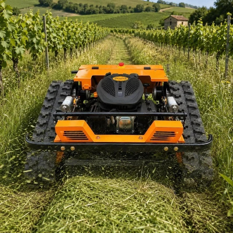 Professional Industrial Remote Control Self Propelled Grass Cutting Machine Heavy Duty Lawn Mower for Contractors and Farms