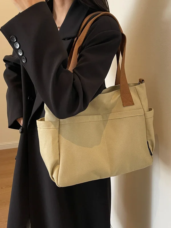 bolsa-de-ombro-minimalista-e-elegante-versatil-com-alca-Unica-casual-para-mulheres-nao-dobravel-fabricada-na-china