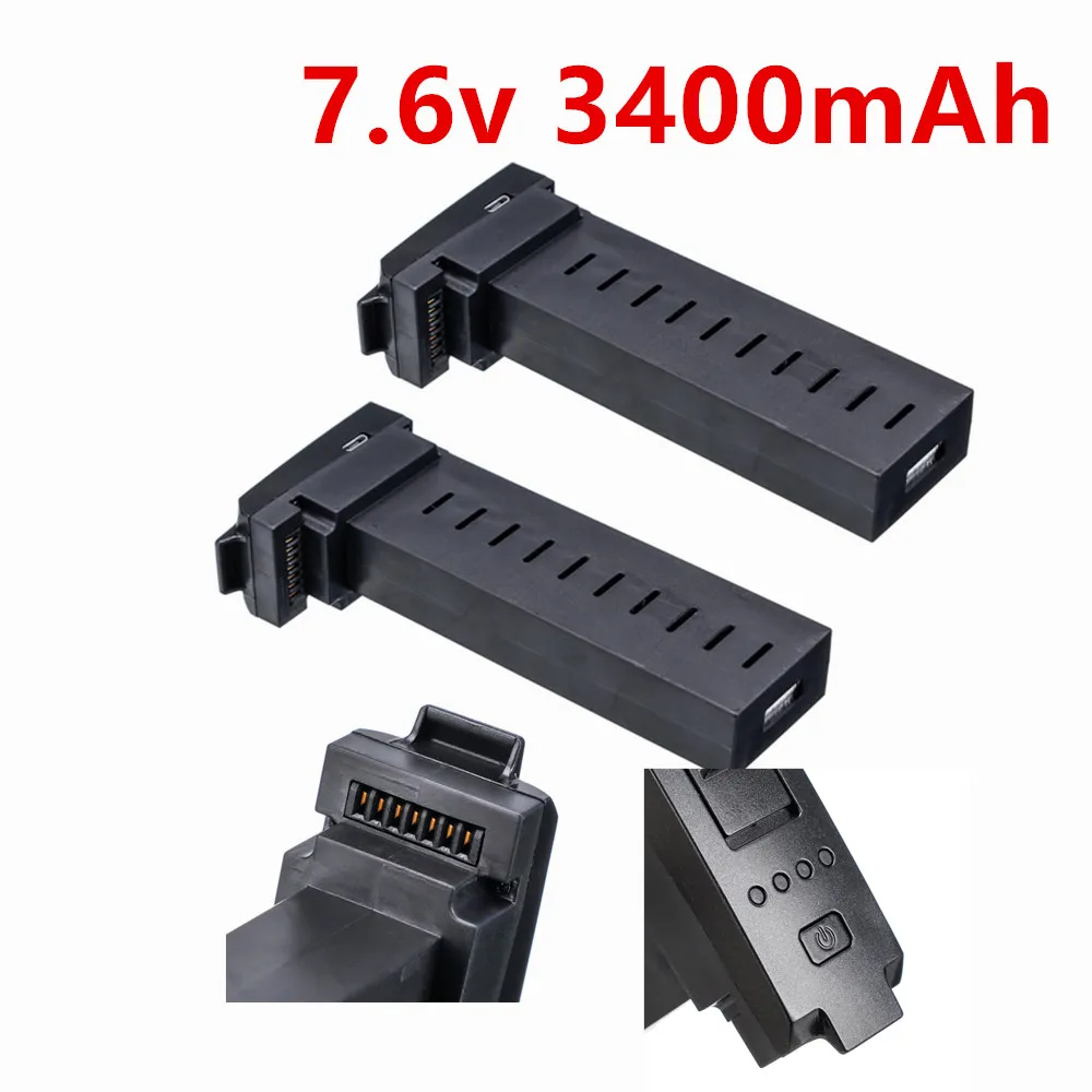 

Original battery for SG906 Pro SG906MAX x7pro X8PRO GPS RC Drone battery 7.6V 3400MAH Lipo battery accessories 5G Wifi PFV Drone