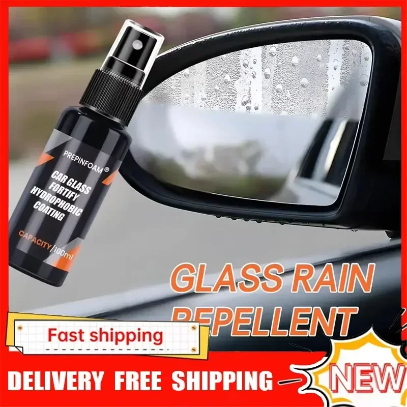 1/3PCS 100ml Car Glass Rain Repellent Spray Hydrophobic Coating Long Lasting Waterproof Oil Film Prevention for Windshield