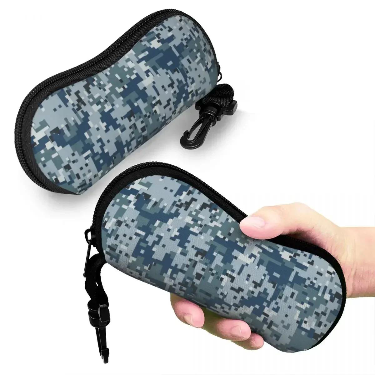 

Camo Glasses Case Portable Camouflage Shell Eyeglasses Case Sunglasses Box