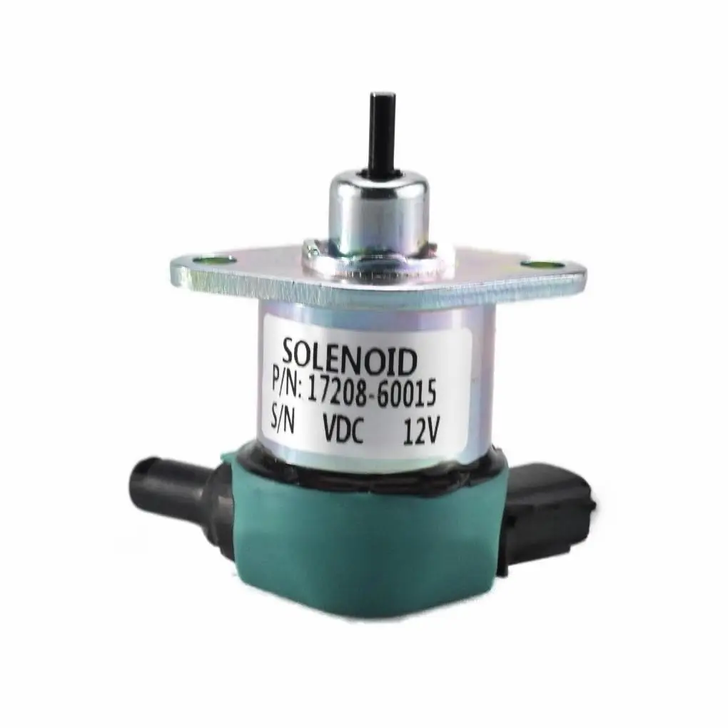 

Shut Off Solenoid Valve, For Kubota V1505/V1305/D1105/D1005/D905, 17208-60016, diesel engine excavator parts