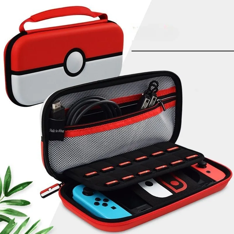 

Pokémon Handheld Game Console Storage Box Large Capacity Convenient Exquisite Handbag Multi-functional Fashion Storage Bag