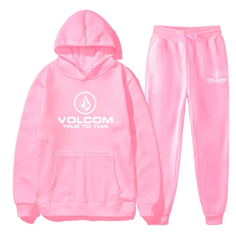 Autumn and winter new outdoor men's jogging set, a fashionable long-sleeved men's hooded sweatshirt and pants 2-piece set