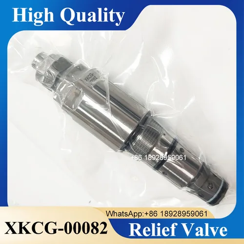 Válvula de alivio principal XKCG-00082 XKCG-00083 para excavadora r210-7 210lc-7 Válvula de alivio de excavadora XKCG00082