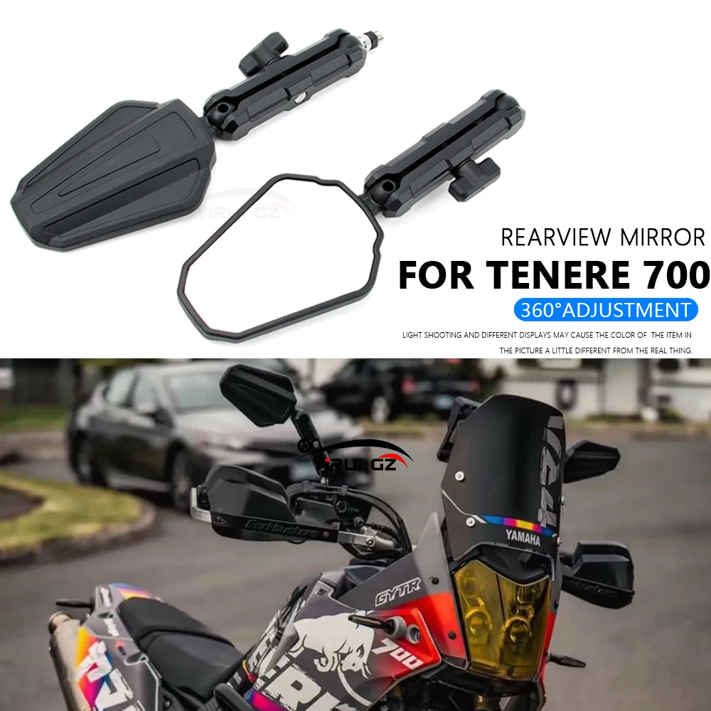 

Зеркала заднего вида для мотоцикла Yamaha Tenere 700, Tracer 9 GT, Adventure ADV, складные, для XT660Z, XT1200, Tenere700