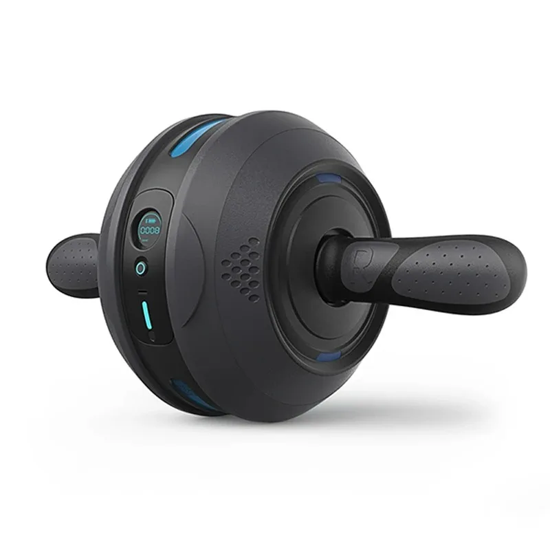 【Hot】Smart Abdominal Wheel Reduce abdomen and thin abdomen artifact Automatic rebound fitness equipment Abdominal exercise at ho