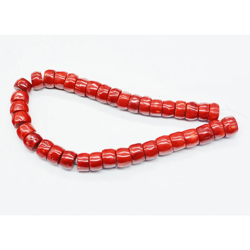 last 1 share  10X16MM  huge  natural red coral loose beads. Classic, DIY jewelry making lovers. Best collection 16