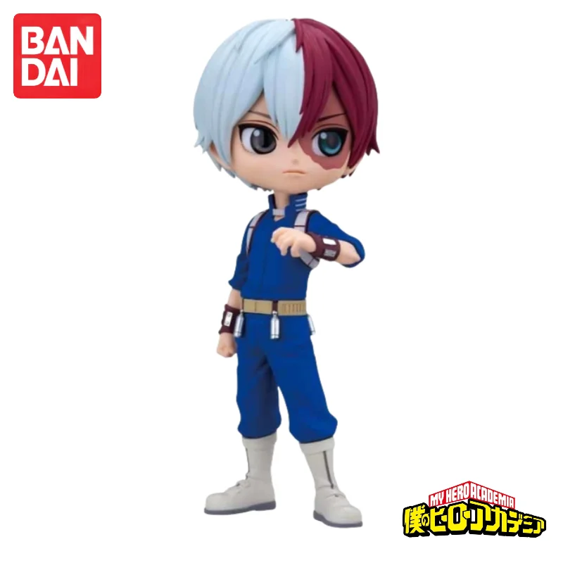 

In Stock Original Bandai Banpresto Anime Characters My Hero Academia Qposket Todoroki Shoto A Prizes Garage Kit Model