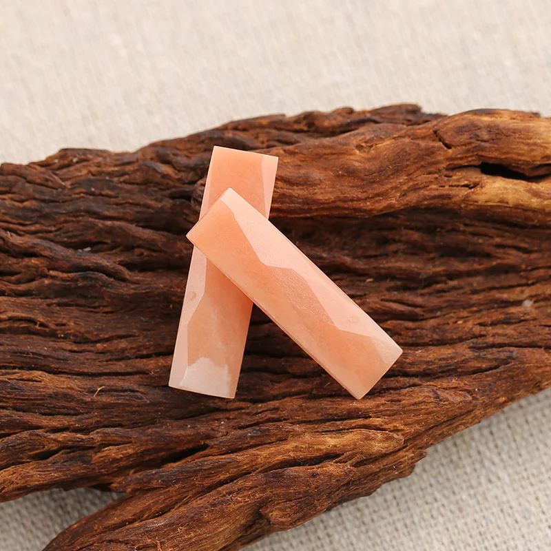 B&F Red Aventurine Earring Beads for Jewelry Making, Handmade Natural stones beads, Stones for jewelry Making Supplies