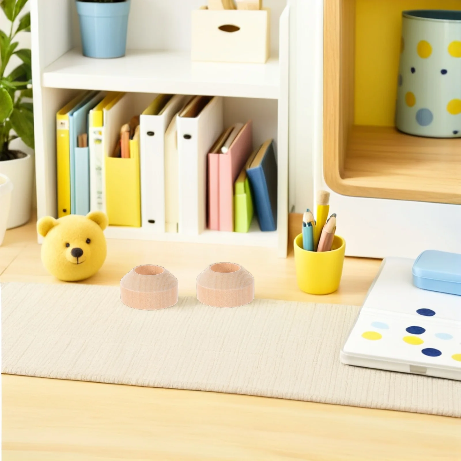 

100 шт., держатель для колышков, незавершенная деревянная подставка, ремесленный дисплей «сделай сам», для экшн-фигурки, манекен-деревянное крепление на булавке