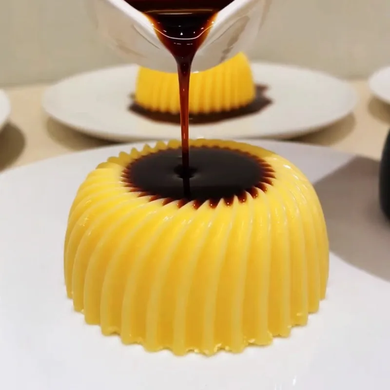 Silicone Crème Brûlée Cupcake Muffin Donut Mold For Caramel Pudding Jelly  Pastry Cake  Decoration Tool Kitchen Baking Tray