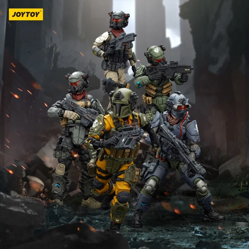 JOYTOY Dark Source Stellar Scar Assault Team 1/18 Action Figure Militaire Gezamenlijke Beweegbare Anime Figuur Model Collectible Toy Gift