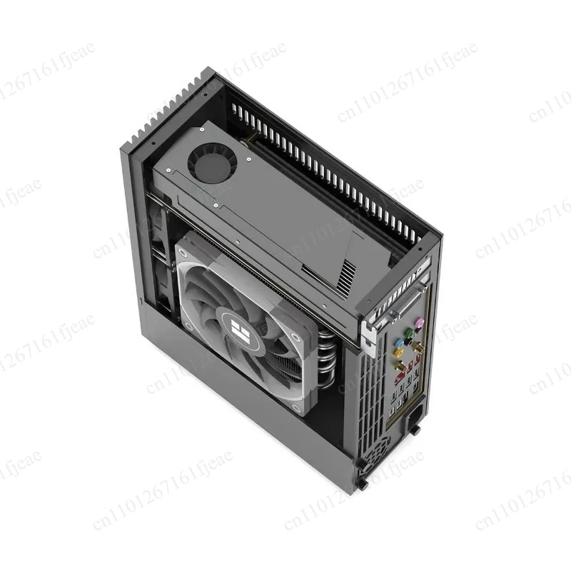 RI D  ER R2S Mid-Height Graphics Card Air Cooler Flex Direct Plug-in 4.9L Small 1U Aluminum CNC Machined Card Holder Mini Case