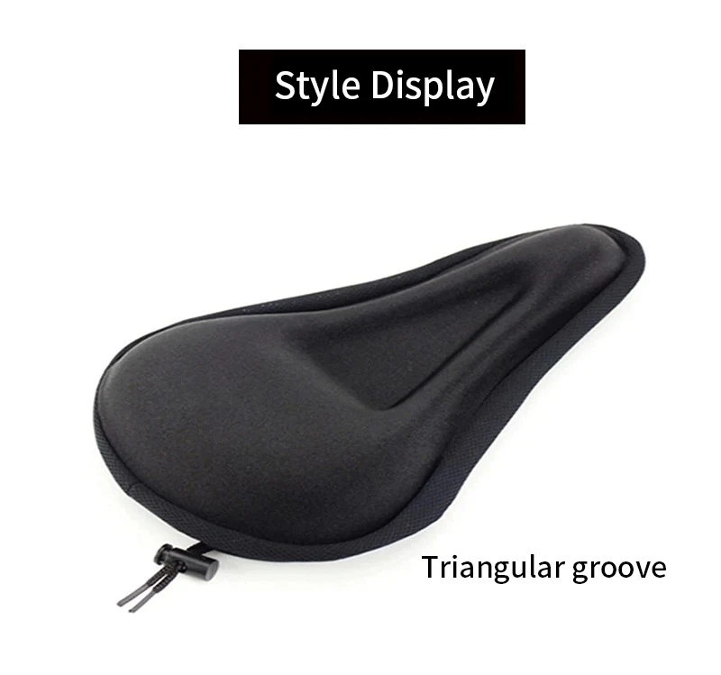 Breathable Bicycle Seat Cover MTB Bike Soft Thickened Saddle Seat Cushion Cycling Sponge Pad Cushion Cover Riding Accessories