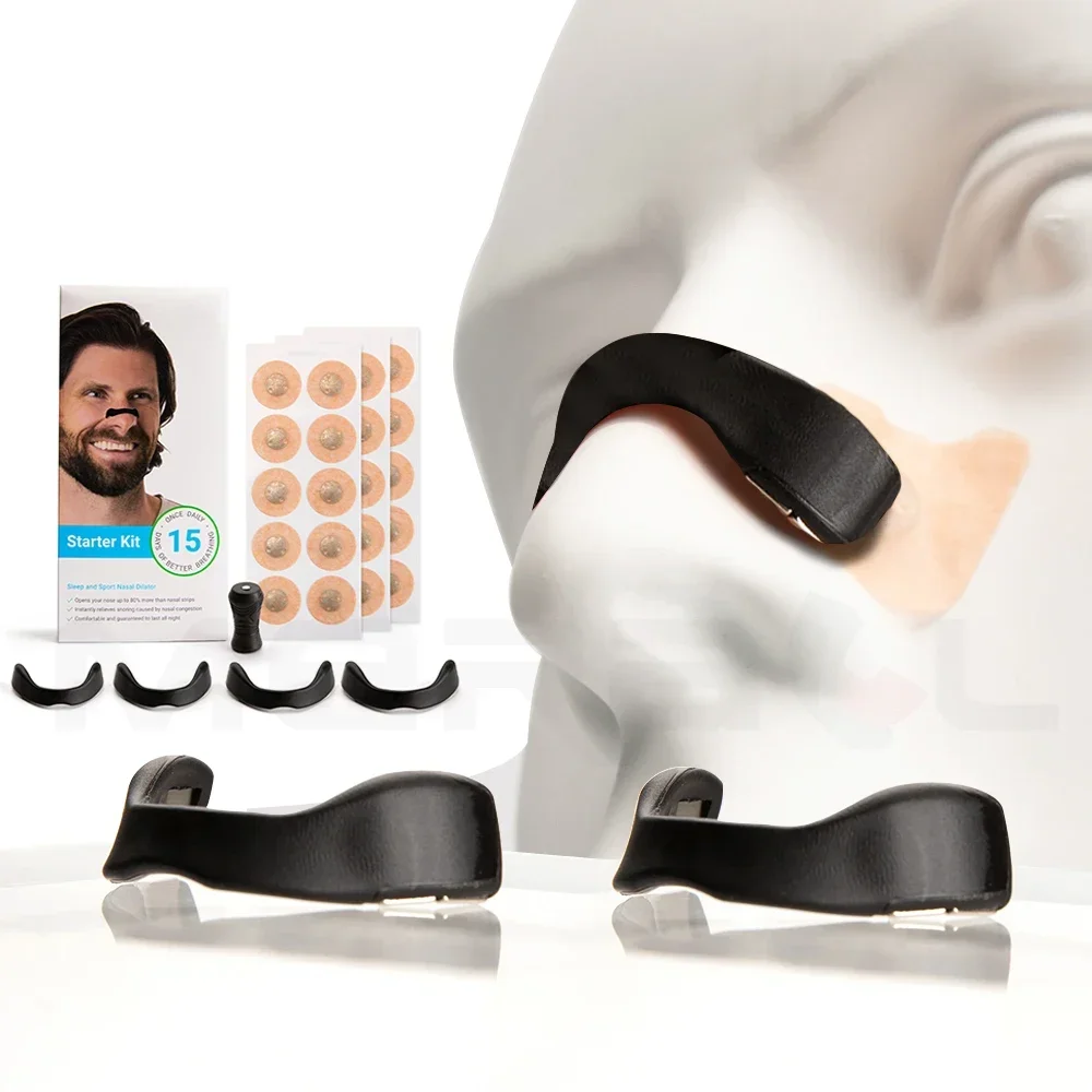 15/35 Paires de Bandes Nasales Magnétiques, Dilatateurs Nasaux, Kits pour Améliorer la Respiration, Augmenter l'Apport d'Air, Améliorer le Sommeil, Réduire le Ronflement