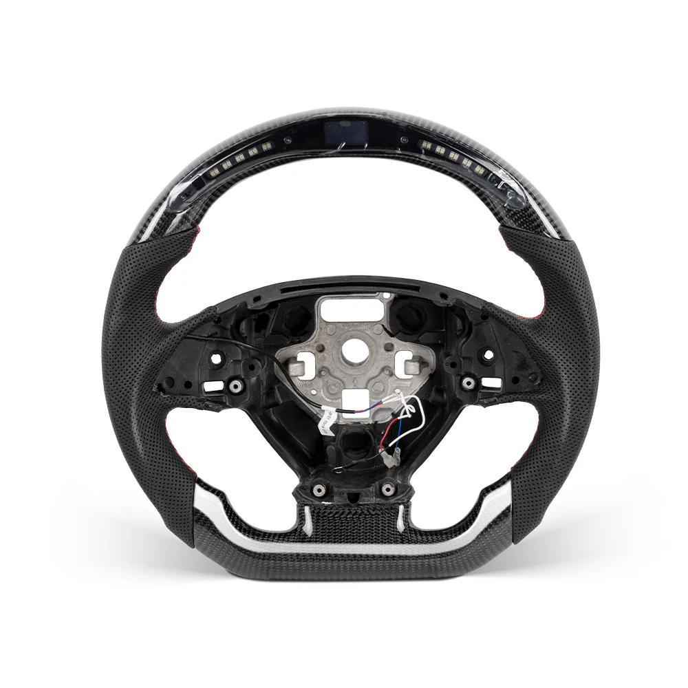 2026 Corvette C7 Convertible Steering Wheels Led Rpm Shift Light Racing Car Smart Carbon Fiber Steering Wheel