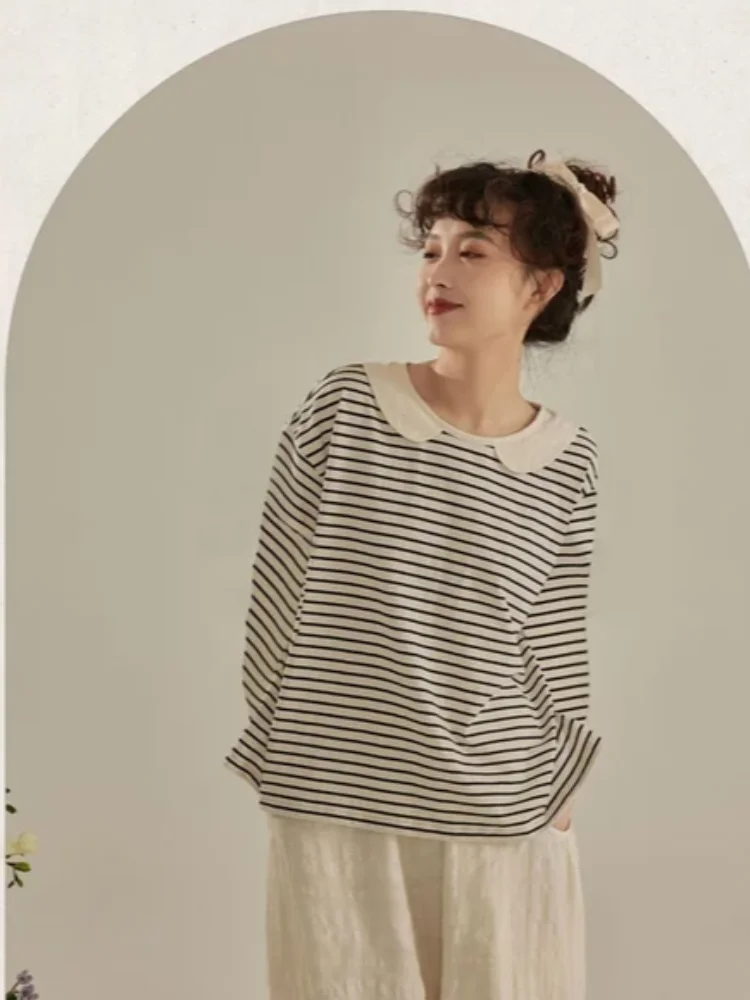 

Korean style spicy girl basic semi high neck women's T-shirt autumn and winter with velvet solid color loose casual women's top