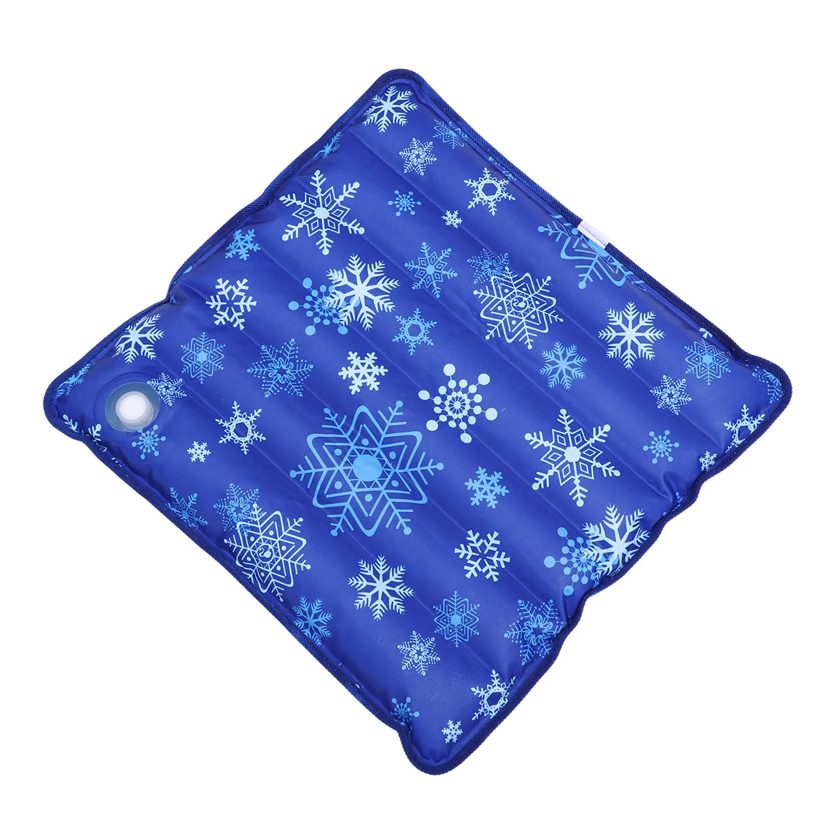 

1Pcs Car Seat Cool Cushion Snowflake Pattern Ice Crystal Summer Cooling Mat Comfortable Reliable Car Cushion Outdoor Indoor