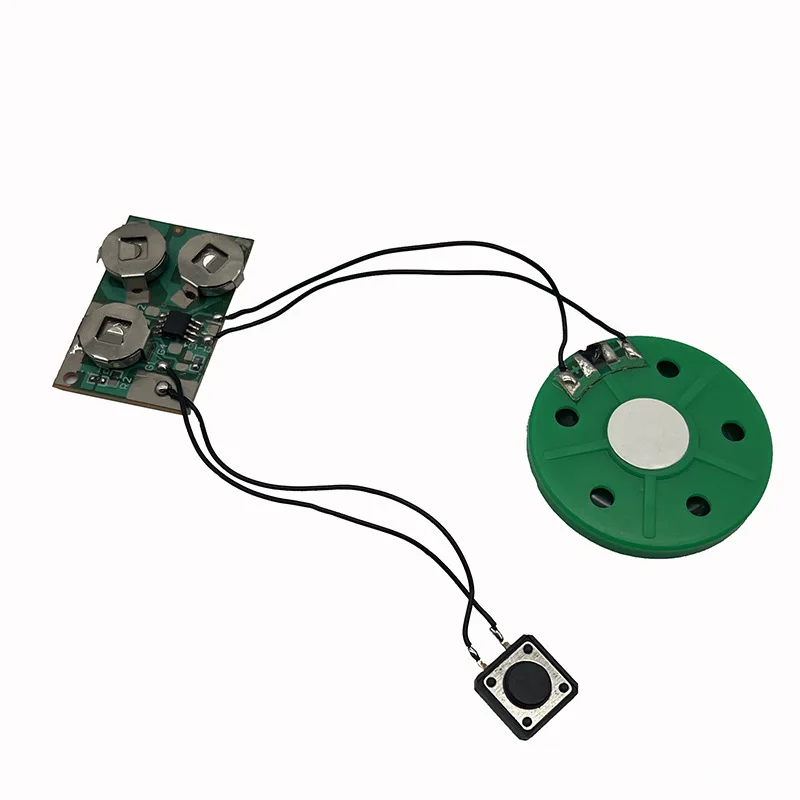 Custom Birthday 3D-up Music Greeting Card Mechanism Recording Function Module Compatible with Various Card Chips