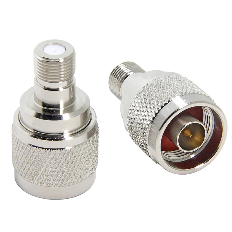 1PC N Male to F Type Female Coaxial Adapter L16 N Type Male To F Female RF Connector Straight