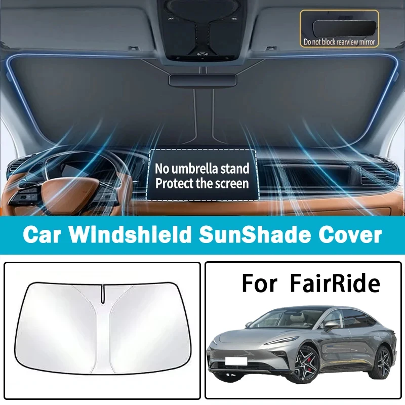 

It is suitable for Feifan F7 R7 ER6 RC7 MARVEL R car sunshade front sunscreen heat insulation parasol panel