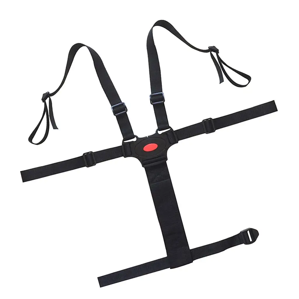 Universal Adjustable Safe Belt Baby Nylon Harness Stroller and Buggy Accessories for High Chair