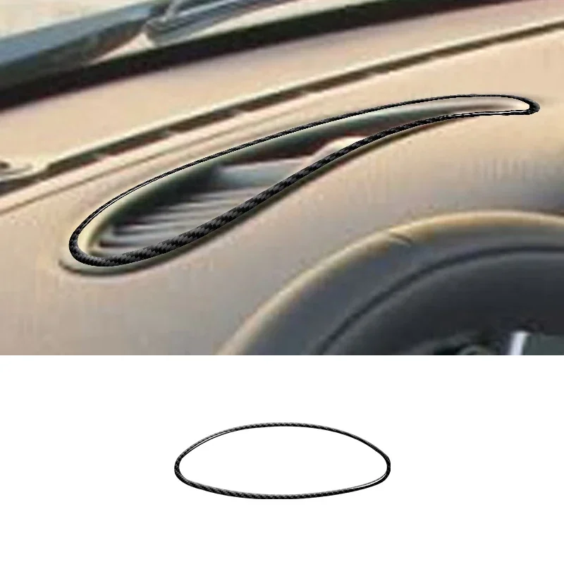 For MINI Cooper R50 R53 2002-2004 Carbon Fiber Gear Shift Air Outlet Speedometer Steering Wheel Radio CD Panel Car Suit Sticker
