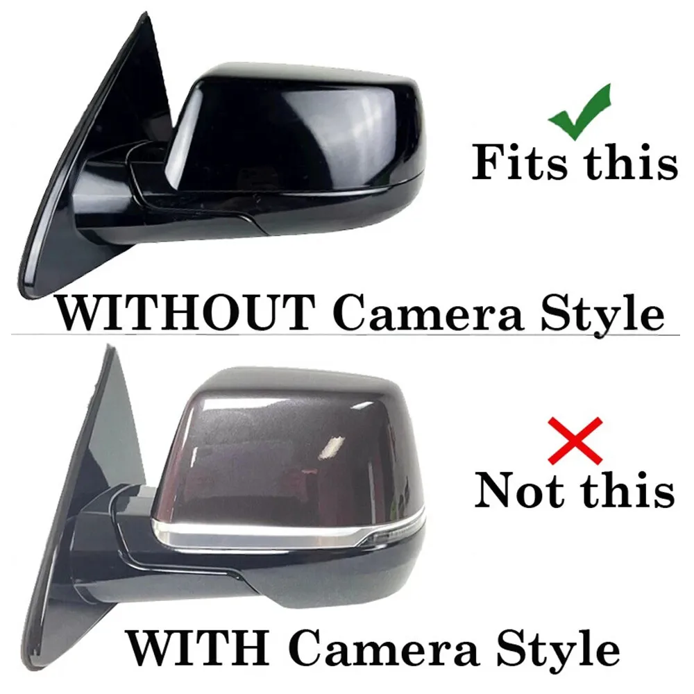 For GMC Yukon 2015-2020 Chevrolet Tahoe Suburban Cadillac Escalade Rearview Mirror Cover Body Kit Accessories