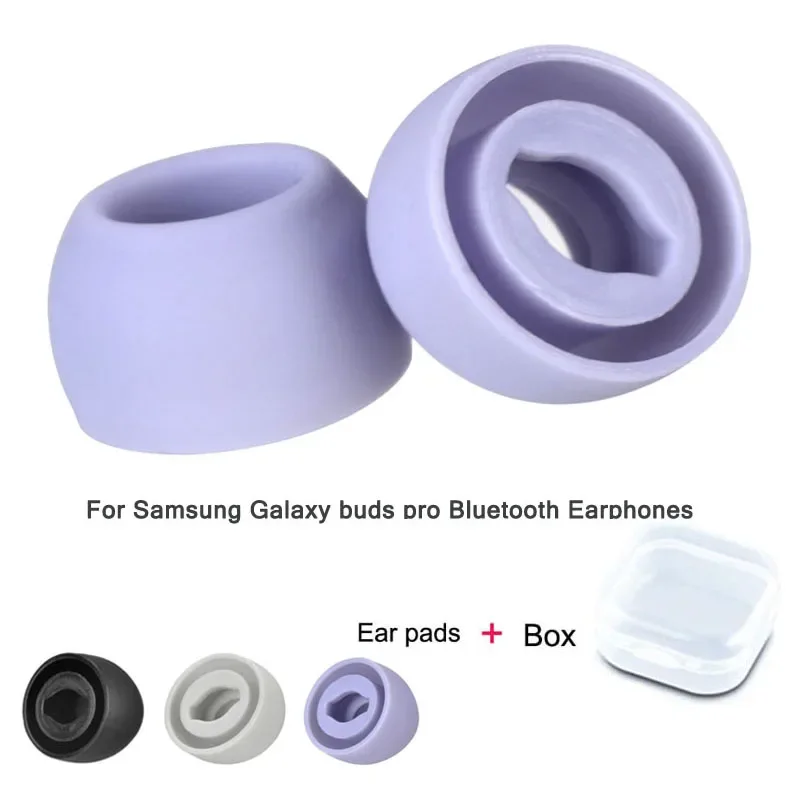 3Pair Silicone Ear Tips for Samsung Galaxy Buds pro TWS R190 Bluetooth Universal S/M/L Sizes for True Wireless Earbuds