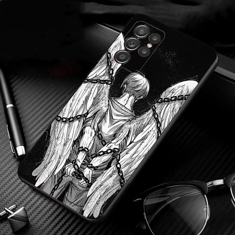 Phone Case For Samsung Galaxy S26 S25 S24 S23 S22 Ultra S23 S22 S25 Plus S24 FE S26Edge Angel 4