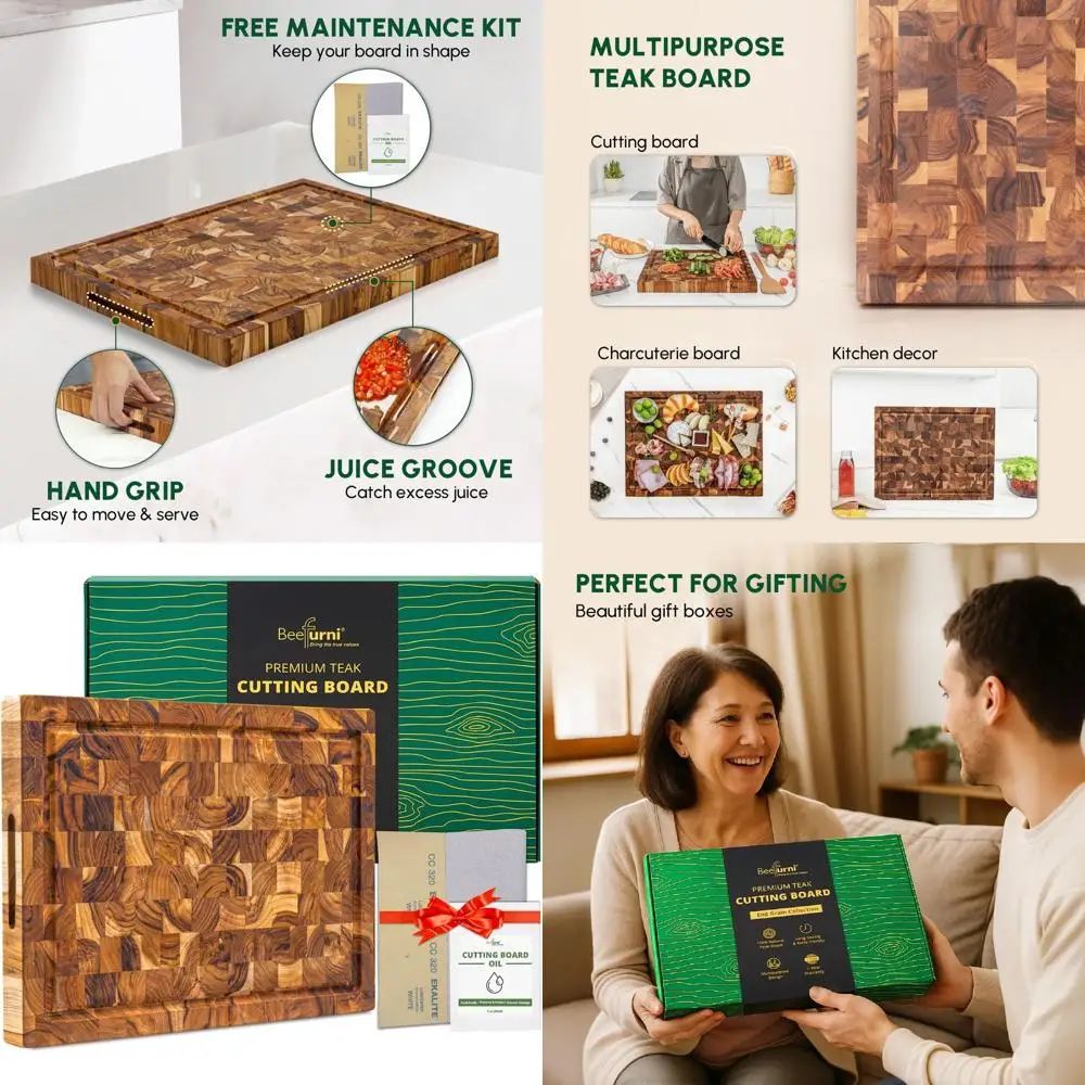 

Разделочная доска из тикового дерева, 16x12x1,5, кухонные доски с пазом для сока и рукояткой, небольшие сервировочные доски, бортики