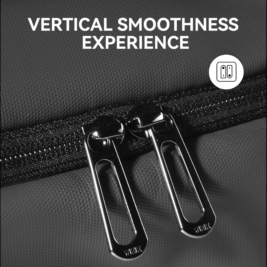 حقيبة ظهر مارك رايدن للأعمال للرجال 30 لتر حقيبة ظهر للكمبيوتر المحمول مقاومة للماء مع منفذ شحن USB تناسب الكمبيوتر المحمول مقاس 17.3 بوصة مضادة للث #4