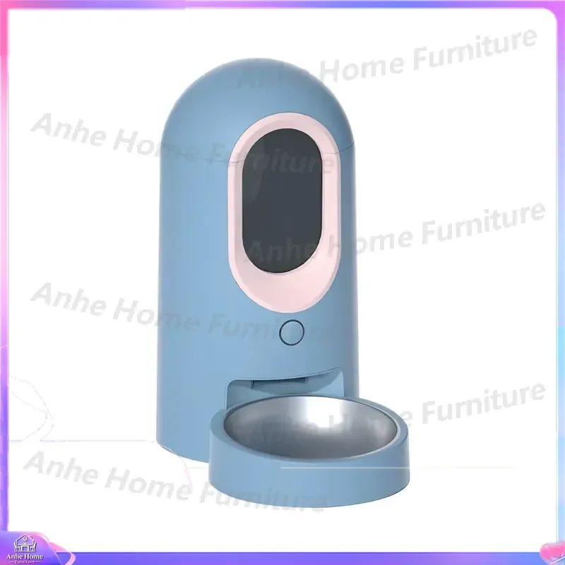 Smart WiFi Automatic Pet Feeder 2.6L Timed Dog Cat Food Dispenser 1-6 Meals Portion Control Dry Food Plastic Waterproof Eco