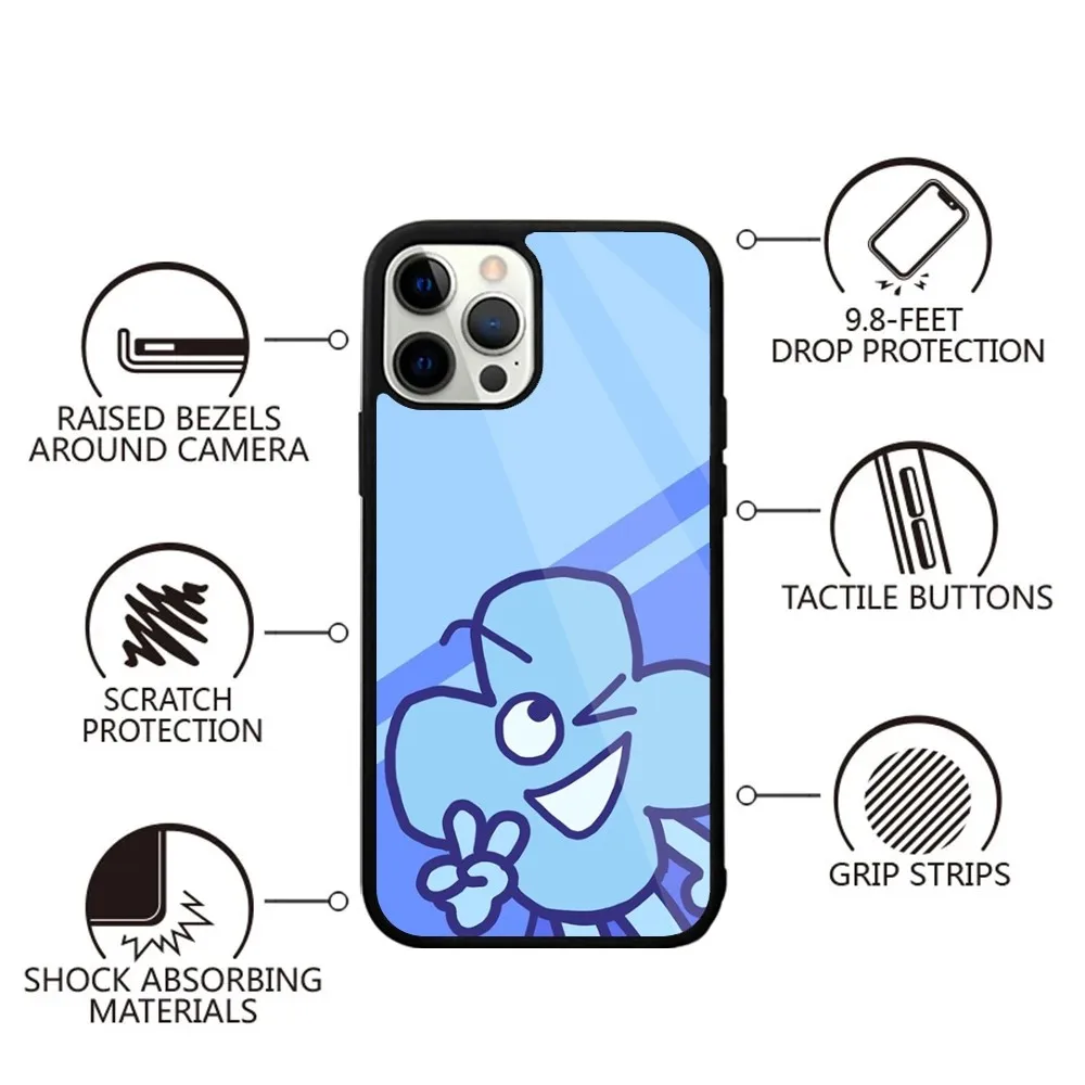 Bfdi Battle For D-Dream Island Phone Case For iPhone 16,15,14,13,12,11,Plus,Pro,Max,Mini Magsafe Magnetic Wireless Charging