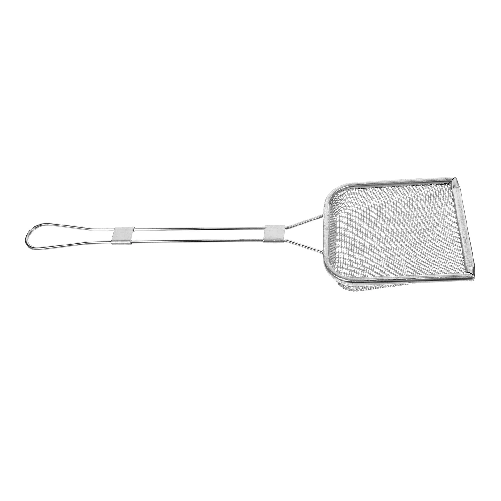 

Fine Mesh Skimmer Spoon Stainless Steel Long Handle Strainer Ladle for Kitchen Oil Fat Cooking Small Strainer Tool